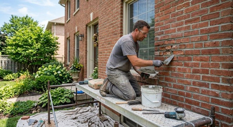 Residential Masonry Repair Service